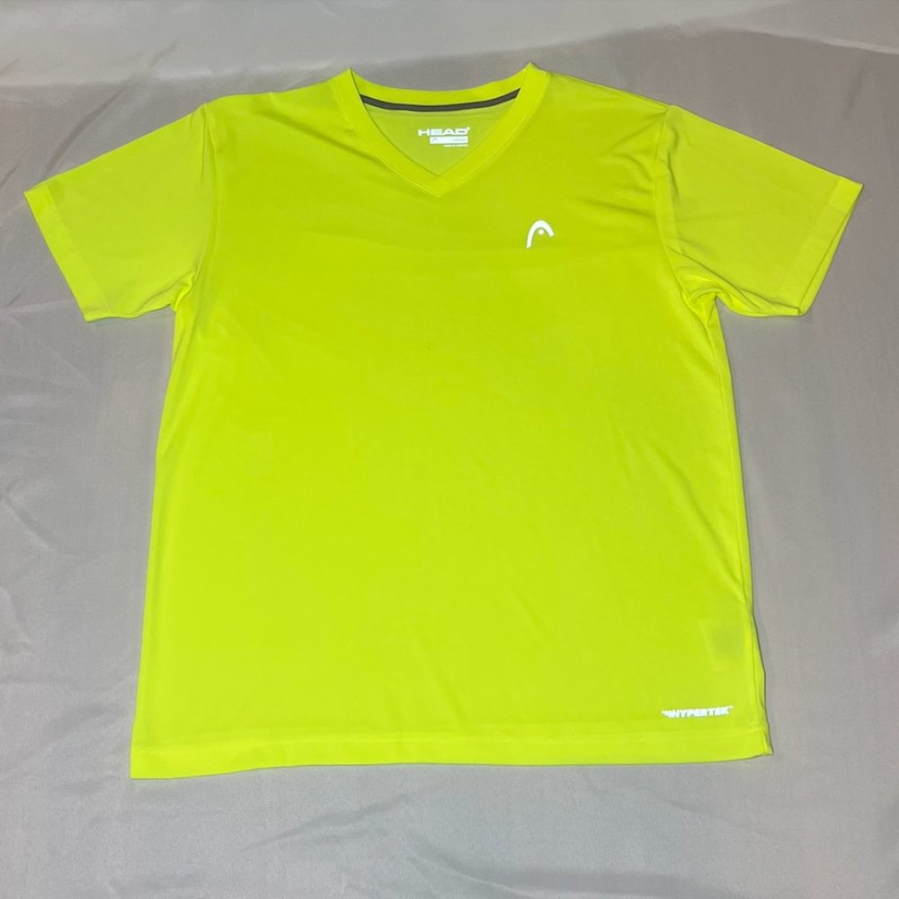 NWOT Head Neon Yellow Short Sleeve Shirt